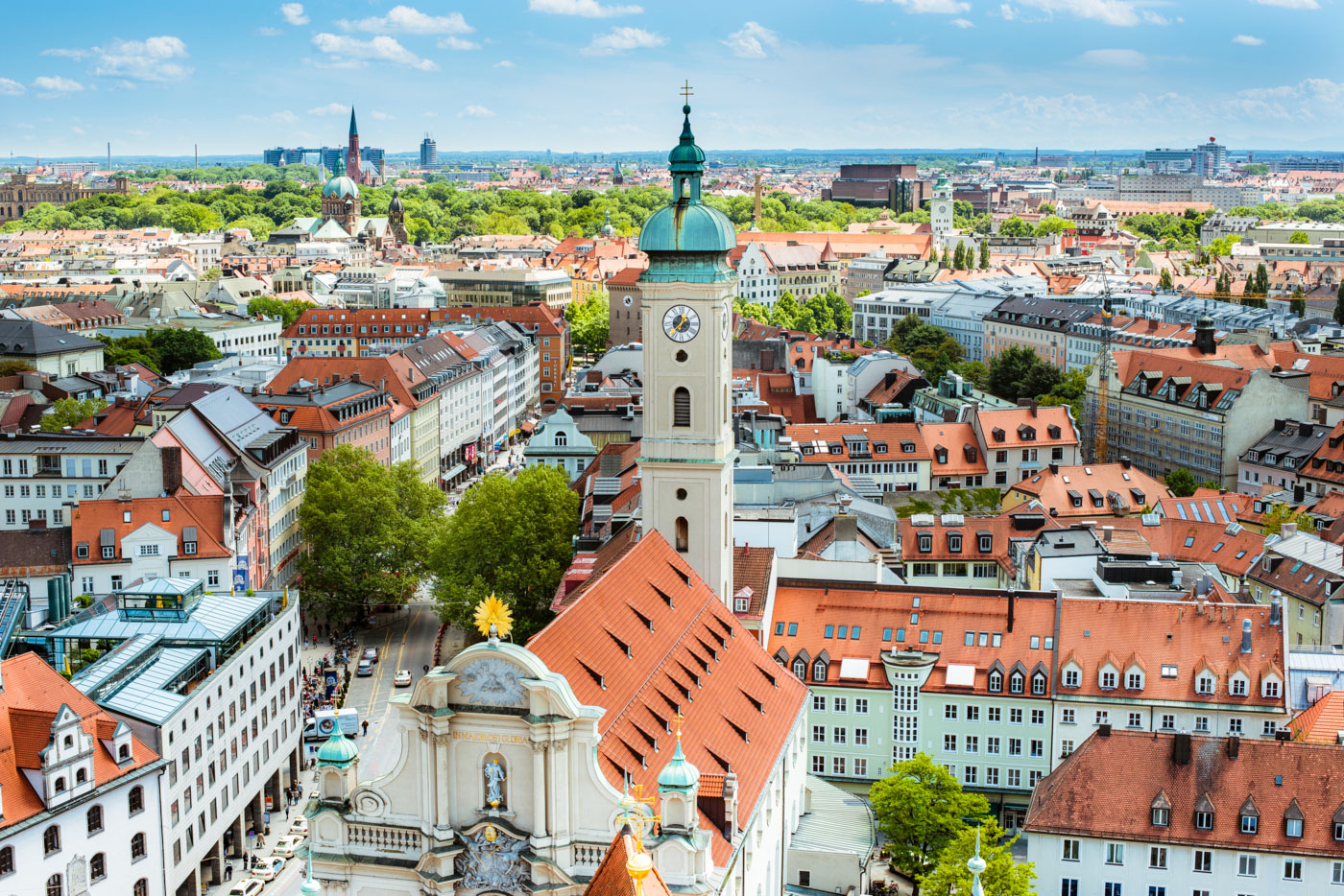 Grupp- och konferensresa München Tyskland med stadsvandring
