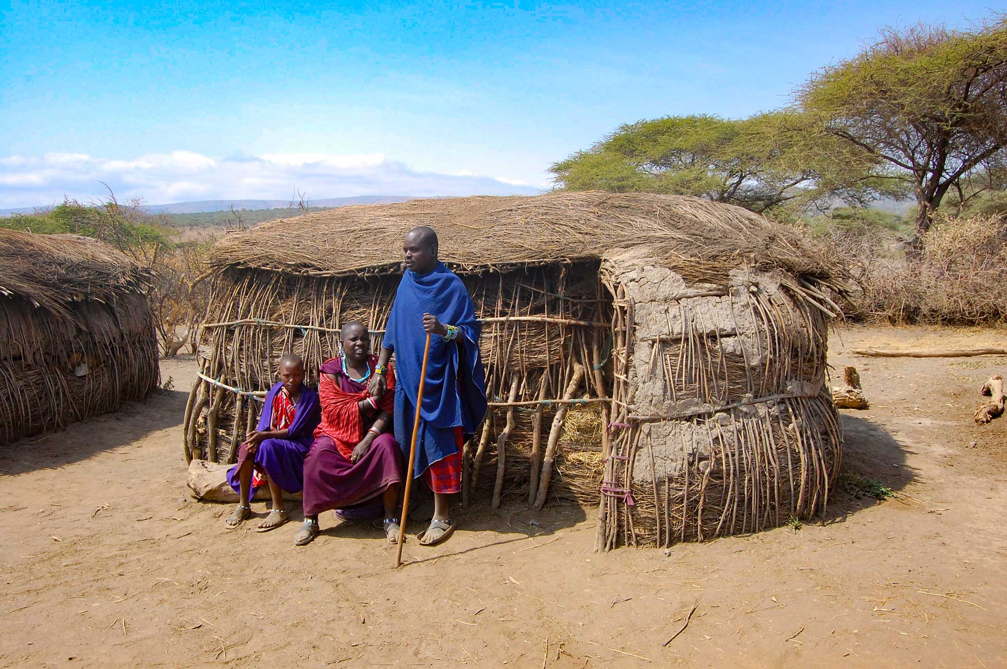 Möte med masajer i Tanzania