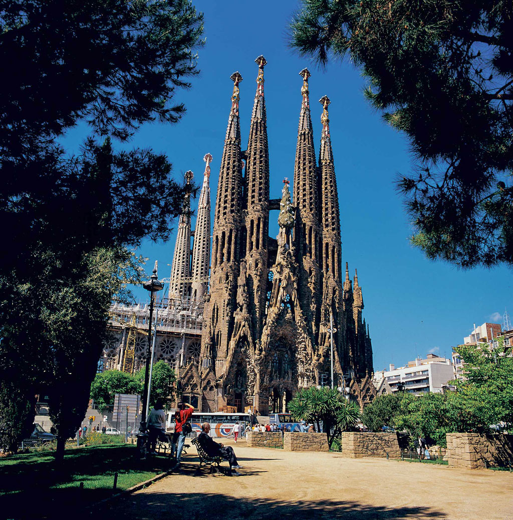 Konferensresa Barcelona Spanien med guidad tur till Sagrada Familia